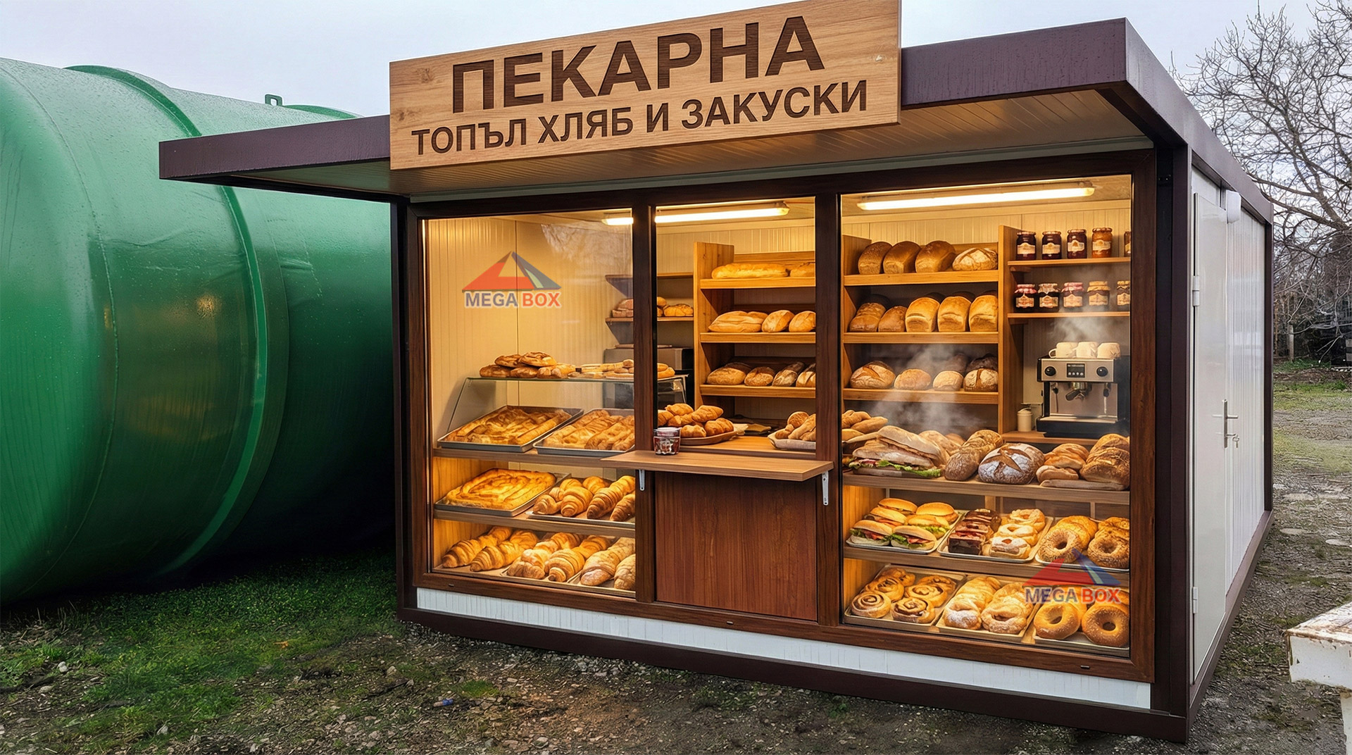 Търговски павилион - 1